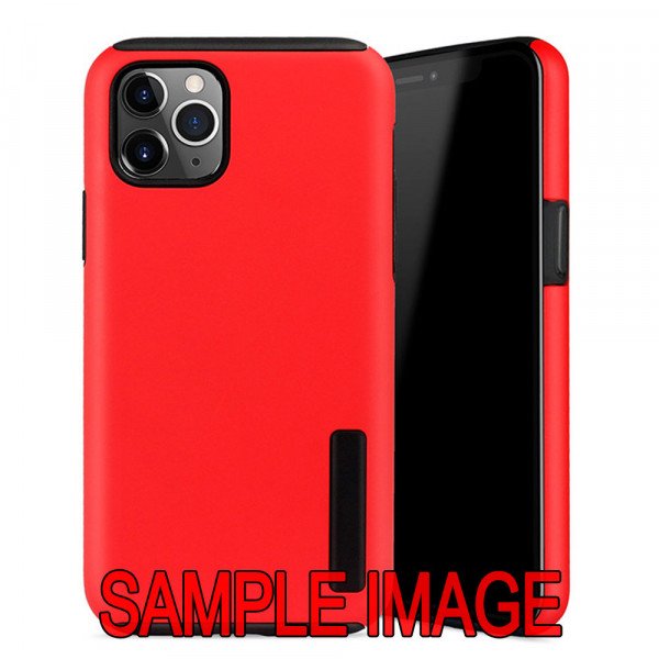 Wholesale Ultra Matte Armor Hybrid Case for Samsung Galaxy A72 (Red)